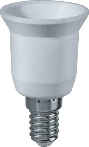 Патрон-переходник Е14-Е27: фотография 1