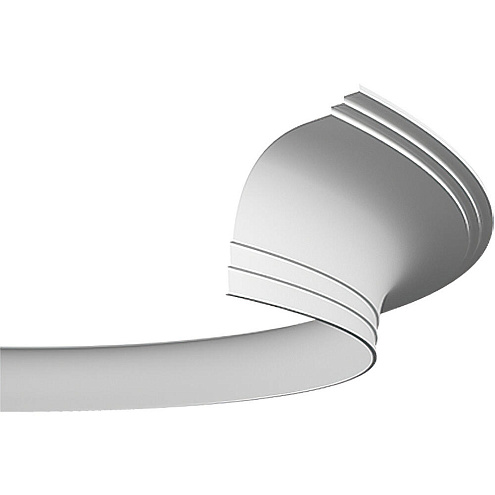 Карниз 1.50.271flex размеры 226х165х2000 мм: фотография 1