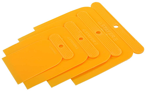 Шпатели "ЯПОНЧИК", 50,80,100,120мм, набор STAYER: фотография 1