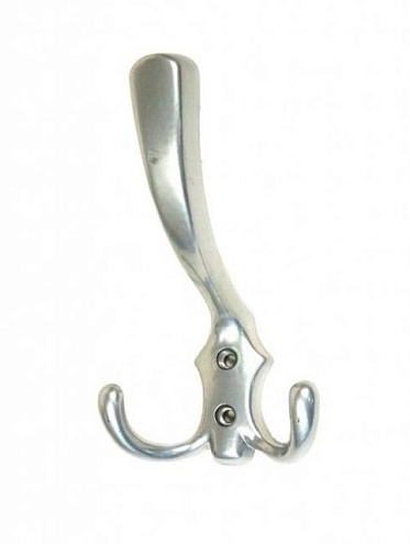 Крючок - вешалка №9 хром 3-х рожковый: фотография 1