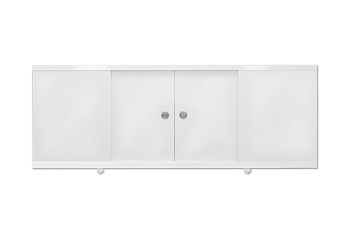 Экран под ванну КУПЕ белый глянец 1,7: фотография 1