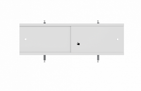 Раздвижной экран Triton Арт 1480: фотография 1