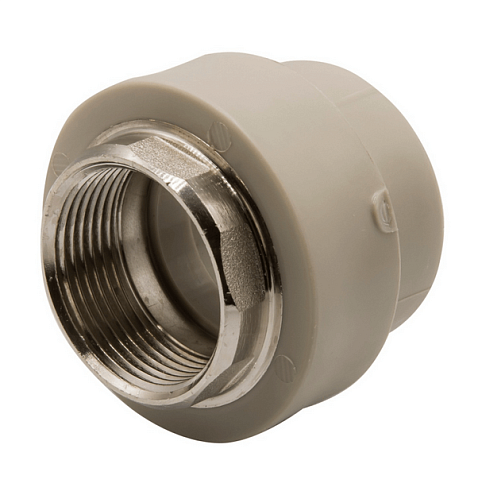 Муфта комбинированная внутренняя резьба 40х1 1/4" под ключ EVER plast : фотография 1