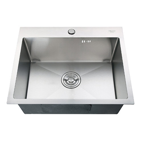Мойка H5545 MELANA ProfLine 3,0/200 сатин врезная прямоугольная с коландером H5545: фотография 1