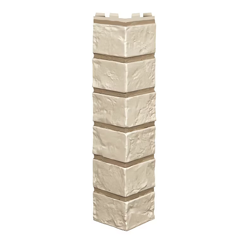 Угол наружный Технониколь Оптима, Кирпич, слоновая кость: фотография 1