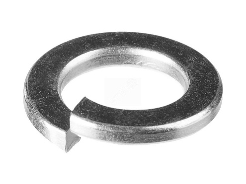 Шайба оцинкованная пружинная DIN 127 10мм, 8шт: фотография 1