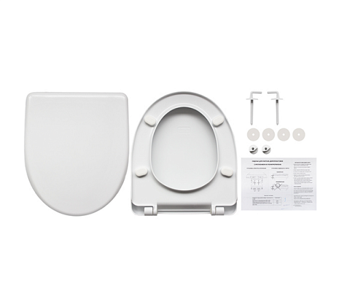 Сиденье для унитаза дюропласт Идеал, Виктория, Стандарт (Sanita) 0114141: фотография 1