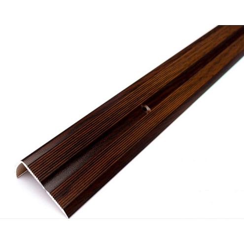 Порог  угол 40х22мм 0,9м  орех темный: фотография 1