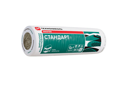 Рулон минераловатный Технониколь 40RN Стандарт 1-6150х1220х100мм, 7,503м²/уп, 0,7503м³/уп: фотография 1