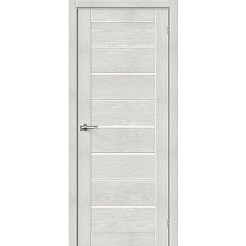 Комплект Дверь Браво 22 Bianco Veralinga стекло Magic Fog 2000х600: фотография 1