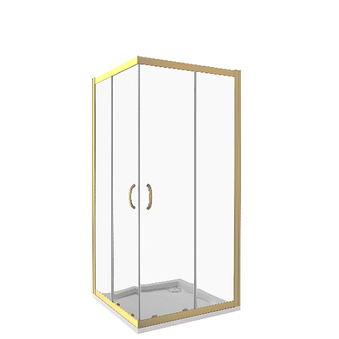 Душевой уголок JAZZE CR-90-C-G: фотография 1