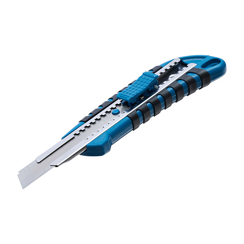 Нож РемоКолор "Basic-auto", 18х100мм, автофиксатор: фотография 1