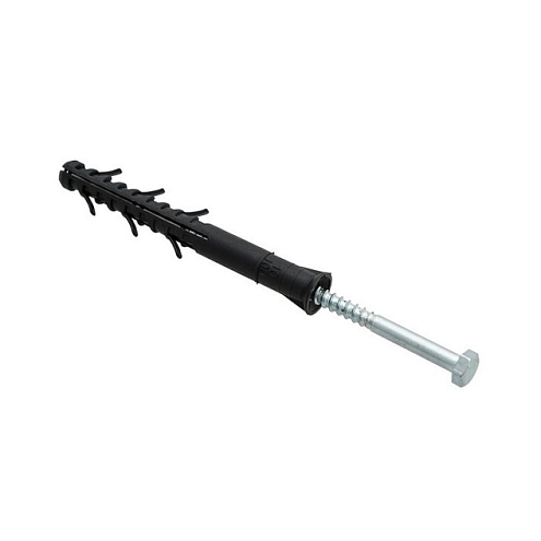 Дюбель рамный нейлоновый с шурупом 10х100мм НЕХ , 20шт: фотография 1