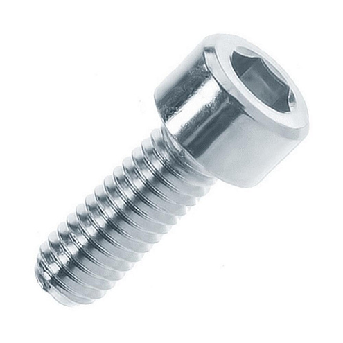 Болт с внутренним  шестигранником  оцинкованный  DIN 912 М 8х40, 3шт: фотография 1