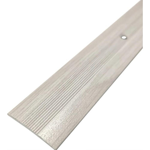 Порог-стык 38мм 1,35м ясень серый: фотография 1