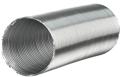 Воздуховод алюминиевый гофрированный D125 L1,5м ЭВЕНТ: фотография 1