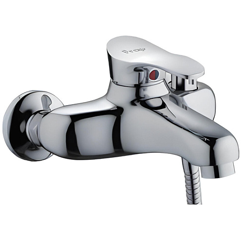 Смеситель для ванны 40к F3201 FRAP шар. перекл. в корп. кор. излив: фотография 1