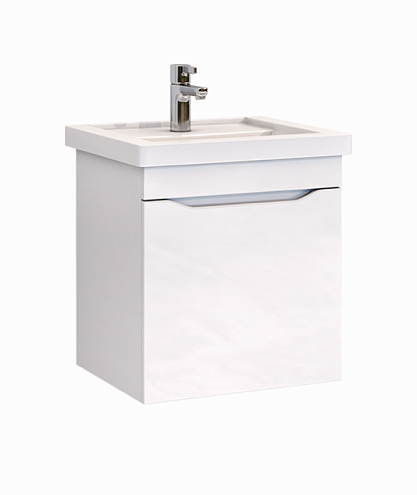 Тумба Grani 500-0-1 подвесная под умывальник Фостер 50: фотография 1