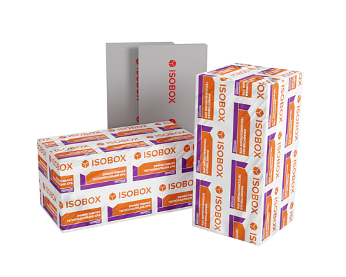 ИЗОБОКС 100 XPS 30мм, 13-1180х580мм, 0,02053м³/лист, 0,2669м³/упак, 8,8972м²/упак: фотография 1