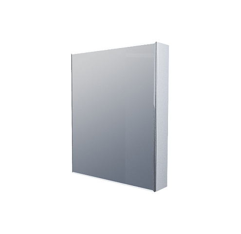 Зеркало Соната 60  1 дверь Белый глянец: фотография 1